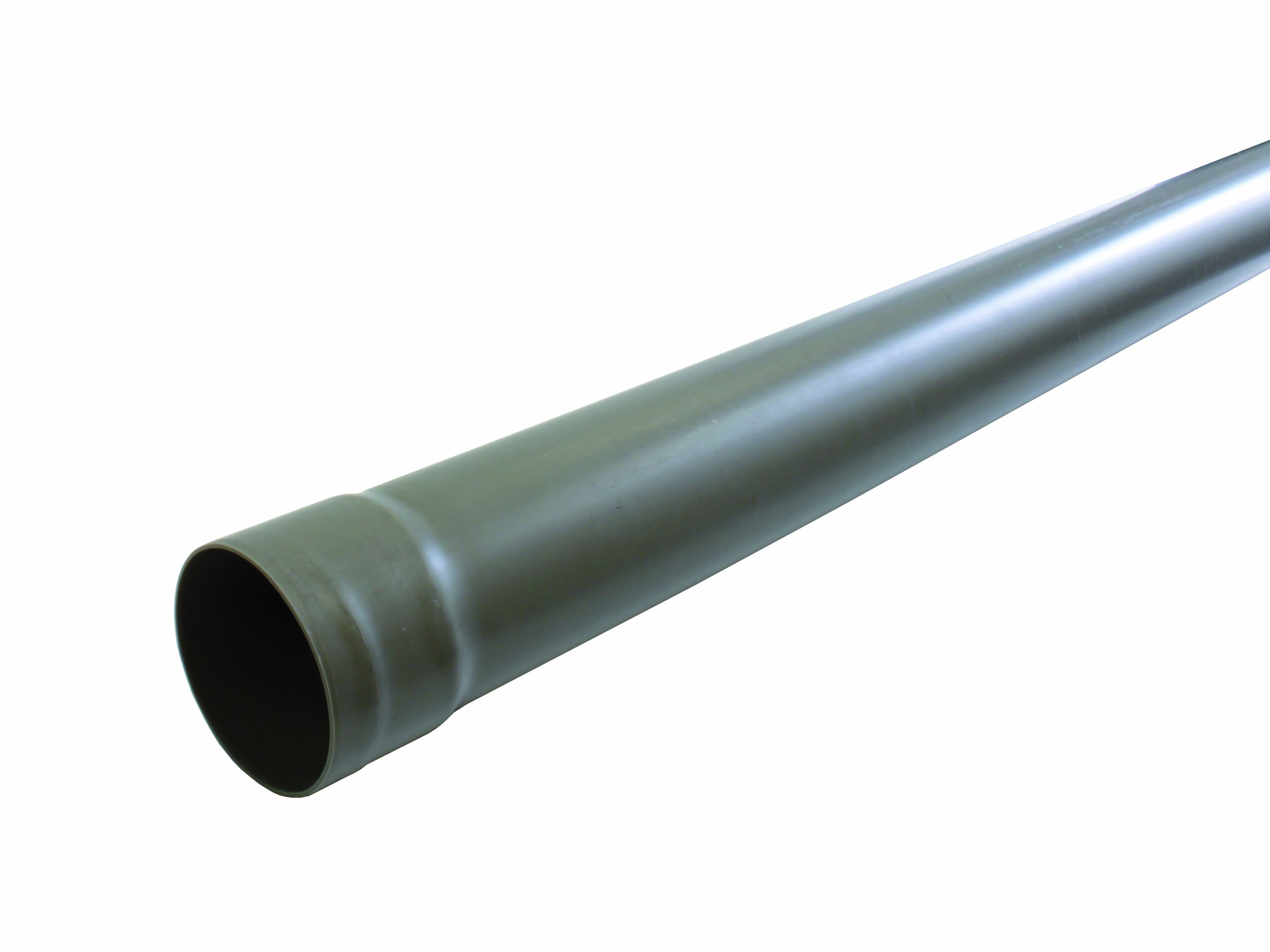 Scala rwa buis  80 mm 3,00m/1.3 donkergrijs (15) eur/lm