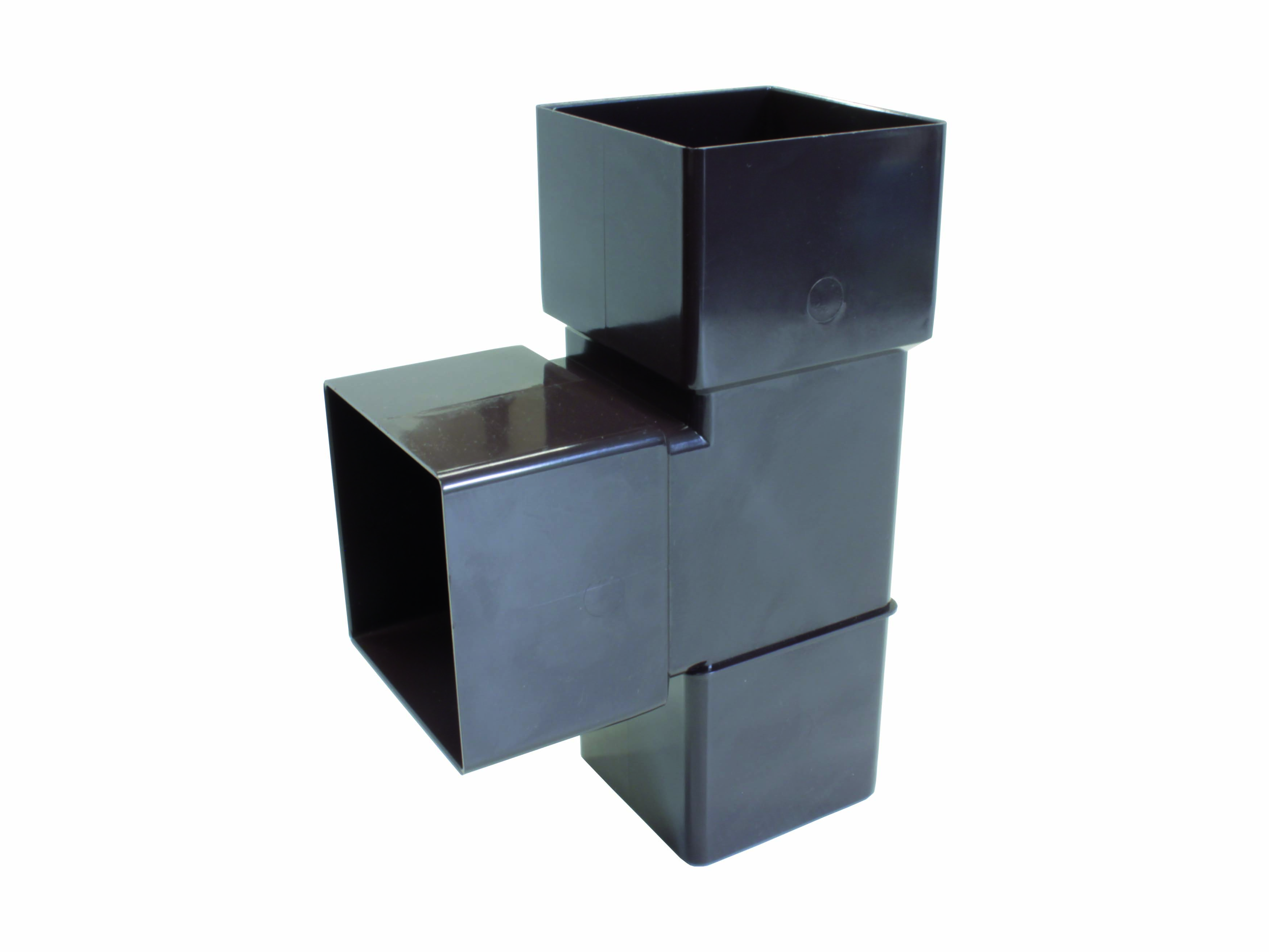 Scala rwa t-stuk dia 80x80/87 bruin (10) eur/st