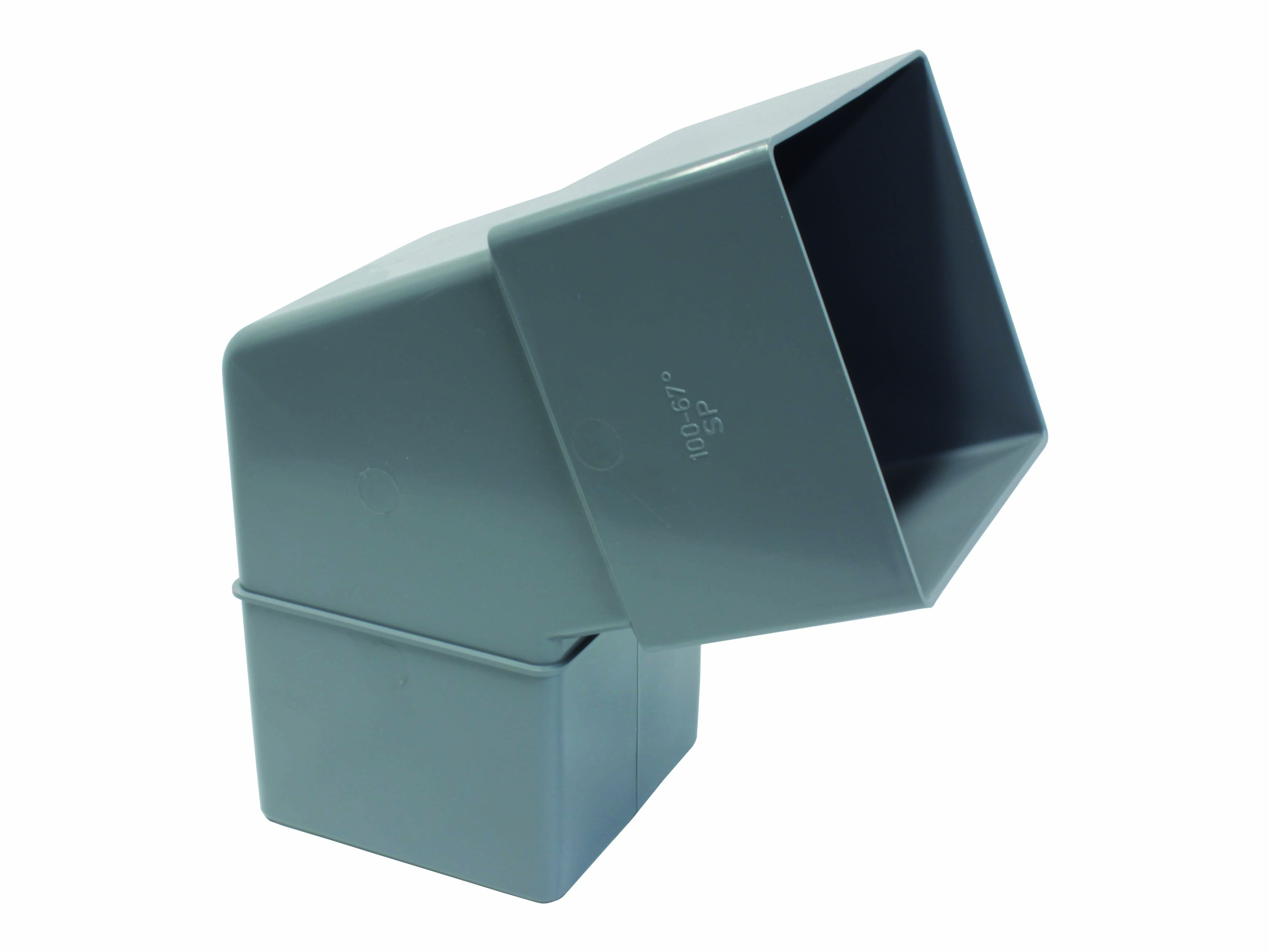 Scala rwa bocht 100x100  67 donkergrijs (8) eur/st